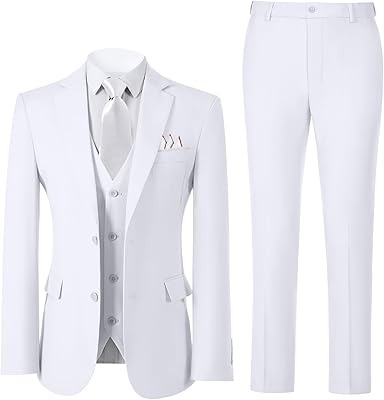 Traje de Tuxedo para Niño Talla 8, Ropa Formal para Boda