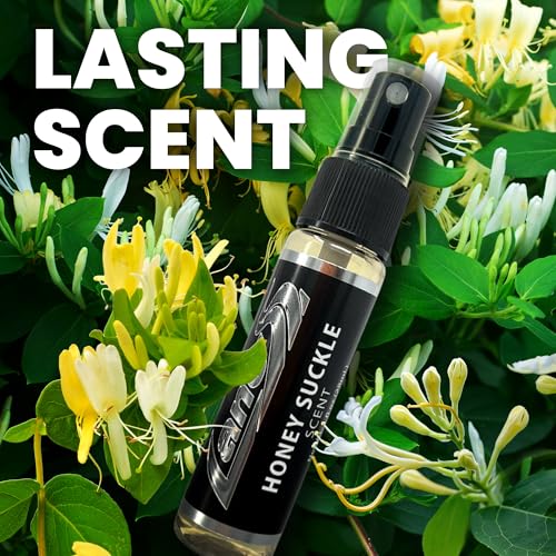Image of LANE'S Premium Car Air Freshener Spray | Water-Based | 1oz | Honeysuckle | Long-Lasting Automotive Scent Spray | Food, Pet, Odor Deodorizer for Cars, Trucks, SUVs, Interior Leather, Carpet, Upholstery
