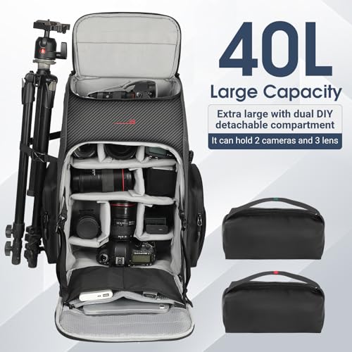 Mochila para cámara STARTRC 40L profesional miniatura 2