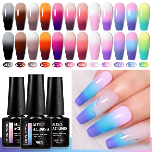 Set de Esmaltes en Gel que Cambian de Color x12 miniatura 5