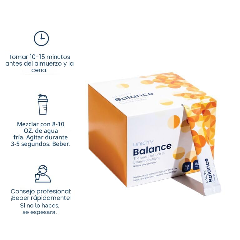 Amazon.com: UNICITY BALANCE NATURAL ORANGE—Mantente lleno por más