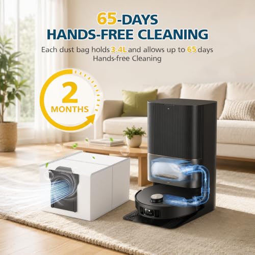 Image of Replacement Accessories for Mova V50 Ultra, for Dreame X50 Ultra / L50 Ultra / L40s Ultra / Matrix10, with 2*Main Roller Brush, 6*Side Brushes, 4*HEPA Filters, 6*Dust Bags, 6*Mop Pads