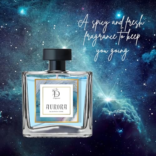 Image of Dionii AURORA Unisex Eau De Parfum Perfume | Long Lasting Aquatic Fragrance With Basil & Pine, 100 ML
