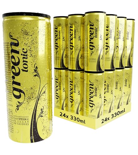 Green Tonic Water 24 Pack - 330ml Cans