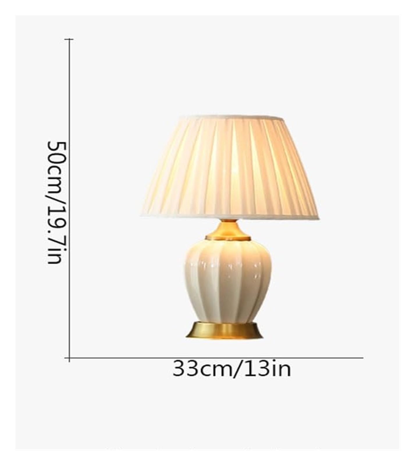 Lampa stołowa Nowoczesna chińska lampka nocna, ceramiczna lampa rolnicza ciepła lampka do czytania do salonu, sypialni, lampy biurowej