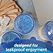 Ziploc Twist N Loc Food Storage Meal Prep Containers Reusable for Kitchen Organization, Dishwasher Safe, Mini Round, 4 Count (Pack of 6)