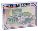 Emhar Models British Medium A Whippet Tank Vehicle Model Building Kit
