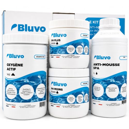 Kit Démarrage et Entretien Spa – Kit Spa Complet pour Spa Gonflable | Mise en Route et...