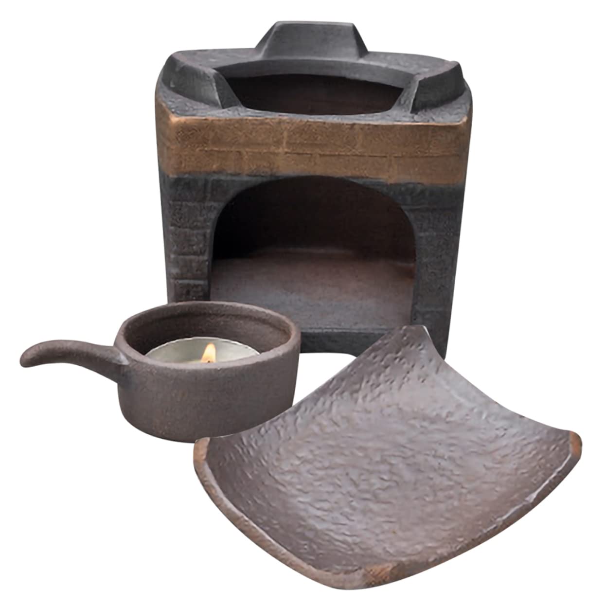 HAKIDZEL 1set Ceramic Teapot Warmer Elegant Tea Heater for Home Restaurant Smooth Design for Keeping Tea Warm Great