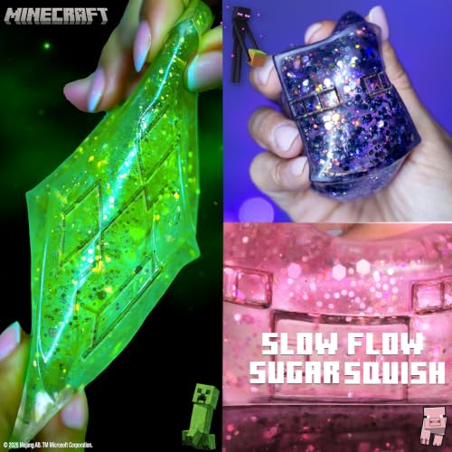 Image of Horizon Group USA Slimygloop Gelli Gels, Minecraft 3 Pack