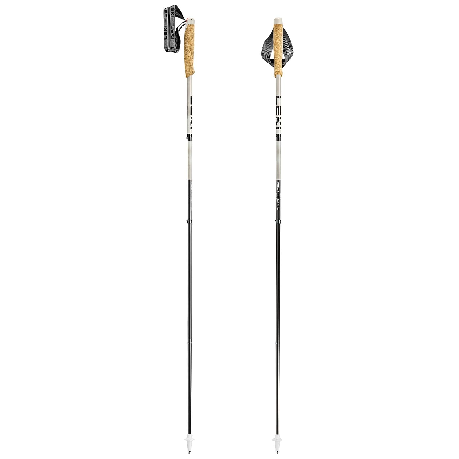 LEKI Neotrail Pro FX.One SL Trail Running Poles for Women and Men | Carbon & Foldable | Fixed Length | Ultra-Lightweight