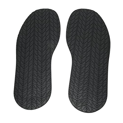 Suole Complete, 1 Paio di Suole Complete 12,8 Pollici di Lunghezza 5,1 Pollici di Larghezza Suole Complete Antiscivolo Suola in Gomma per Scarpe con Riduzione del Rumore per la