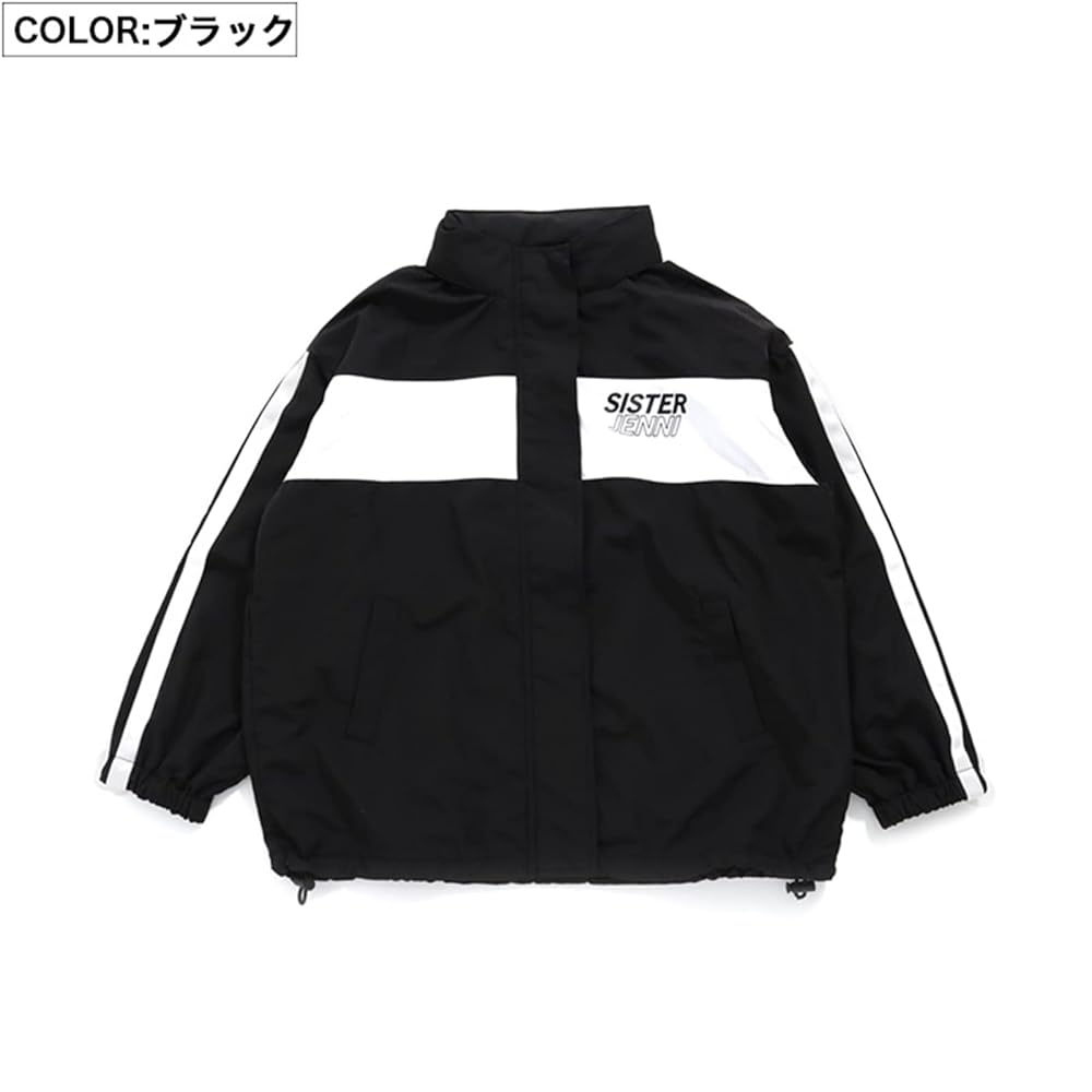 最終価格　MARY QUANT ブラックフードジャケット　ウィンドブレーカー Amazon.co.jp: [SISTER JENNI] フード収納ラインウィンド