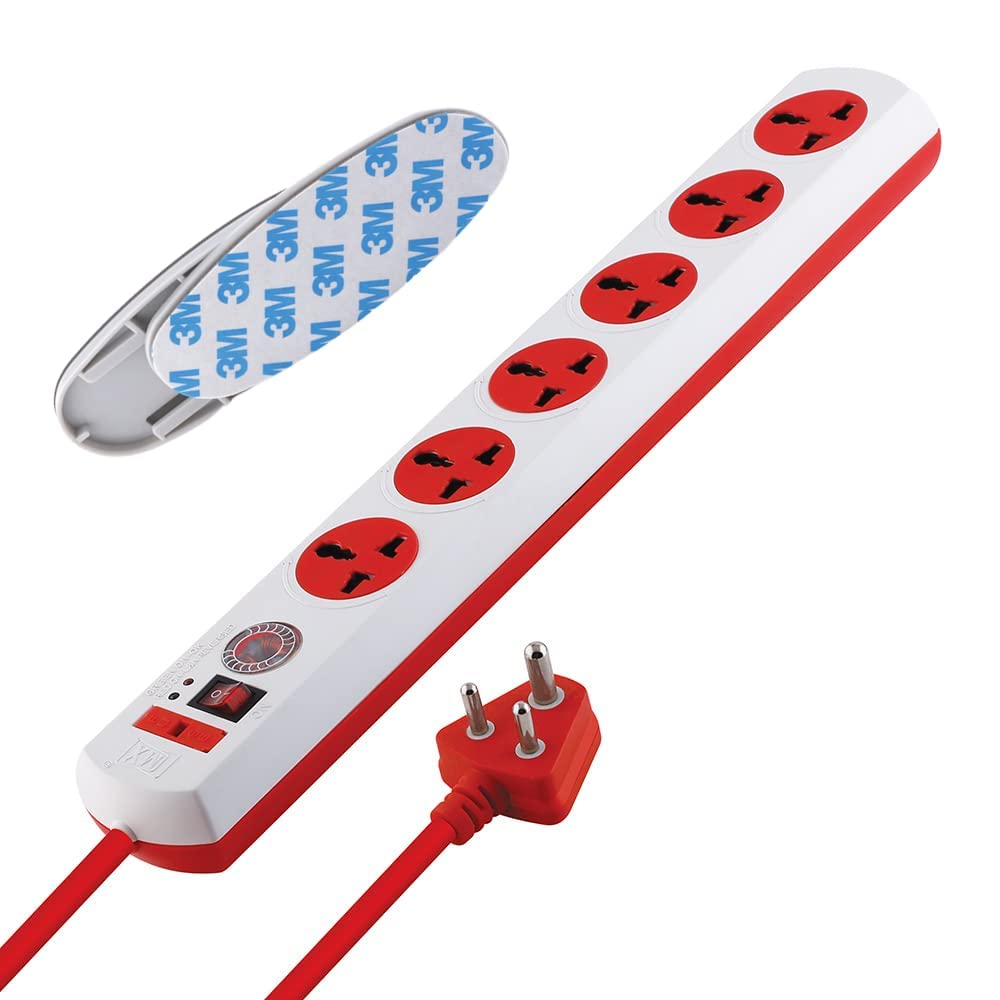 MX Spike Guard Surge Protector with 6 Universal Socket, Master Switch, Fuse, LED Indicator Extension Board, 1.5 Meter (MX-3769-1.5m) (B09YYMHCLL) Amazon Price History, Amazon Price Tracker