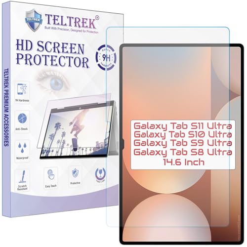 TELTREK Matte Screen Protector Compatible With Samsung Galaxy Tablet S11 Ultra / S10 Ultra / S9 Ultra / S8 Ultra (14.6" Inch Tab) Flexible Screen Guard Not a Tempered Glass Screenguard