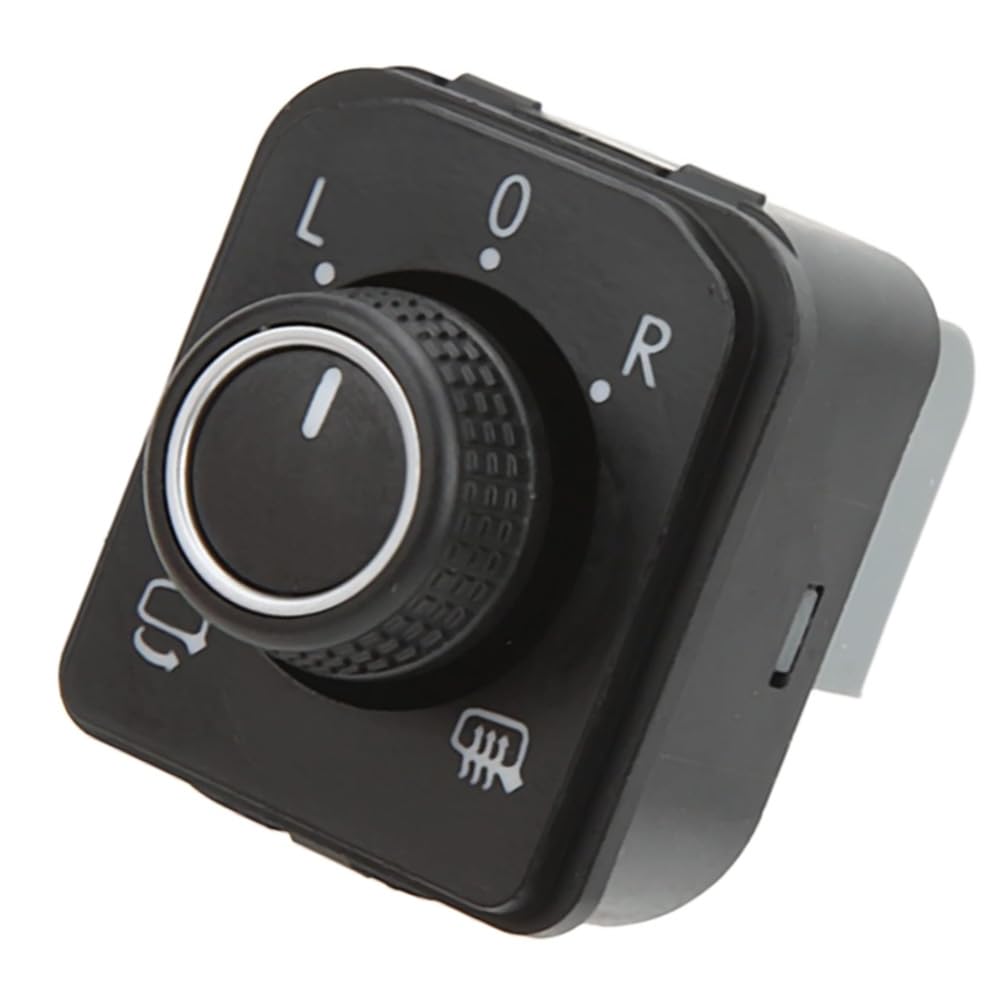 Car Rearview Mirror Switch Side Mirror Control Switch Compatible with VW Tiguan Passat Arteon Crafter 2017–2023 5TD959565