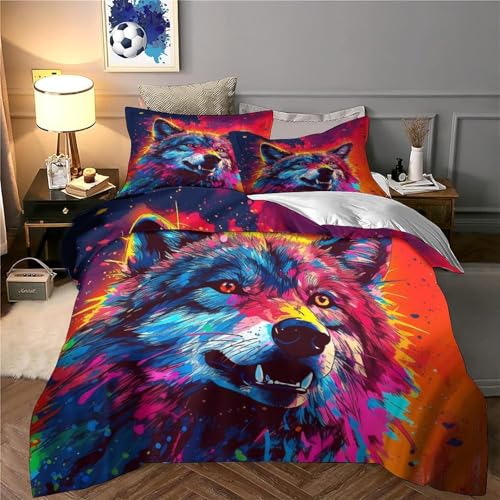 Parure de lit 3D sorcière housse de couette microfibre légère double pour adulte - 6