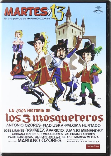 La Loca Historia De Los 3 Mosqueteros DVD 1983