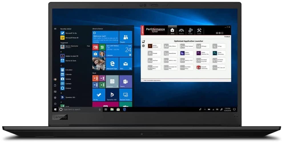 Lenovo ThinkPad P1 Gen 3, 8GB DDR4, 256GB NVMe, 4K UHD OLED Touchscreen - Xeon W-10855M, NVIDIA Quadro T2000 Max-Q, Fingerprint & SD Card Reader, vPro, WIFI 6 & BT 5, Backlit Keys, Win 11 Pro
