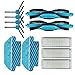 WuYan Filtro HEPA Spazzola Spazzola Mop Pads Panno per Cecotec Conga 3290 3490 3690 Aspirapolvere Parti di Ricambio Spazzola Laterale Kit di Ricambio
