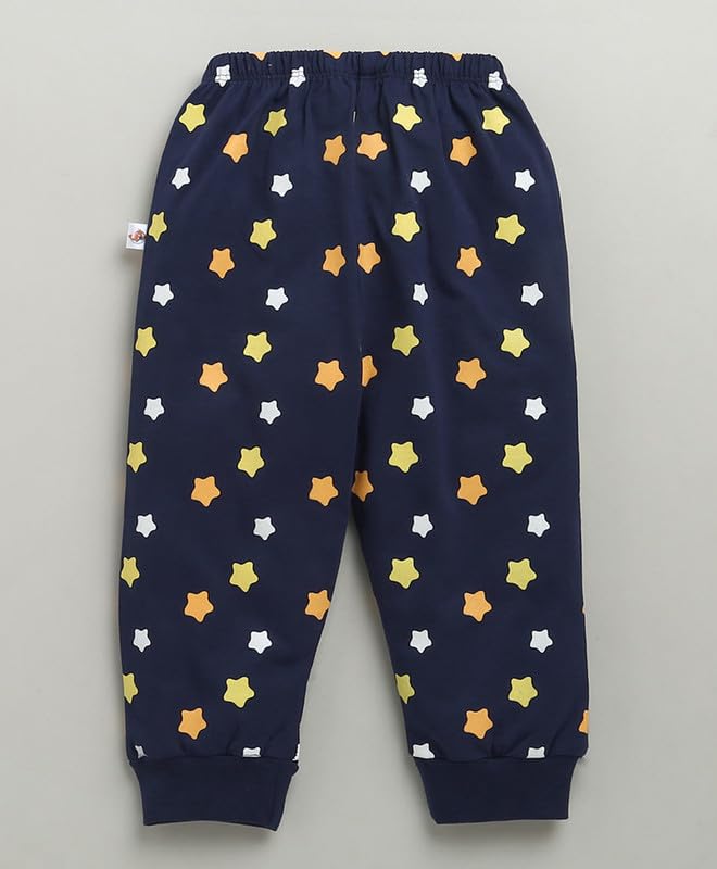 Image of BUMZEE Boys Cotton Full Sleeves T-Shirt & Pyjama Set (Peb10384391)