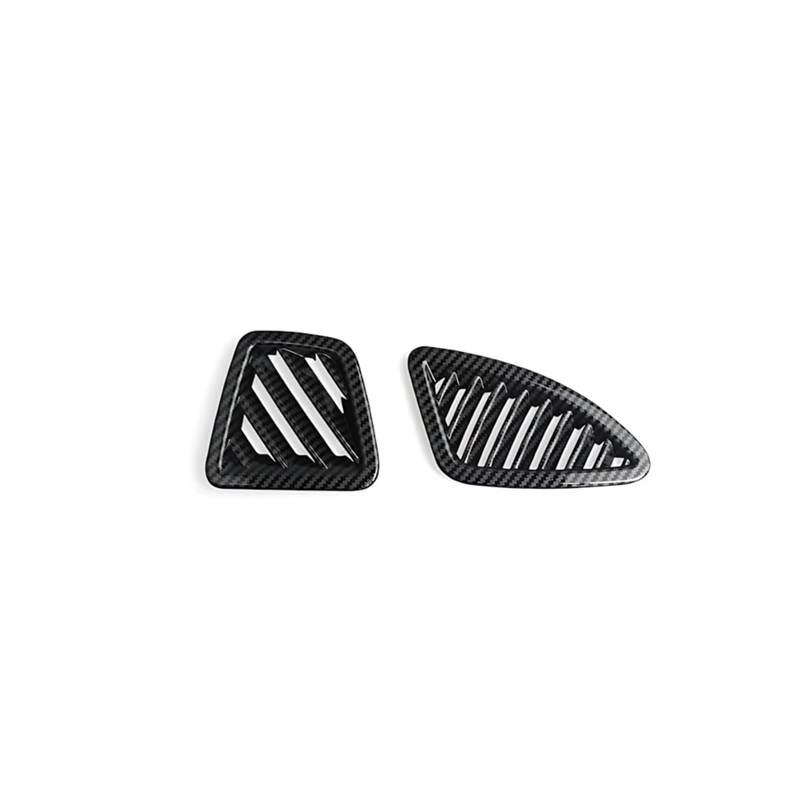 Sanehou Carbon Fiber Black Dashboard Air Vent Frame Compatible With Kia For Sportage Nq5 2023-2025 Lhd Rhd Car Dashboard Upper Air Vent Trim Frame Air Outlet Decorative Cover Sticker