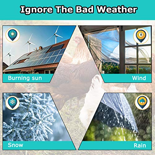 image for BestPet Large Metal Chicken Coop, Chicken Run Outdoor Walk-in Poultry 