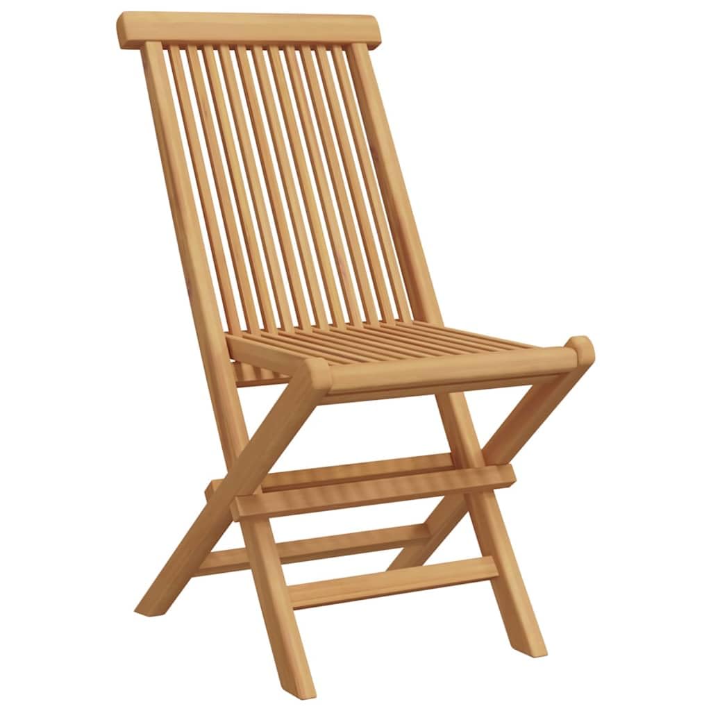 Generico Set da Pranzo per Giardino 7 PCS Marrone Legno di Teak Solido,Mobili,Mobili da Giardino,Mobili e sedie da Giardino,Sedie da Giardino,Marrone,66.1 kg,3155338