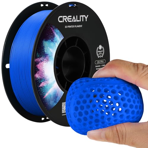 Reviews de Materiales de impresión 3D de filamento para comprar online. 45 Creality Oficial Flexible TPU Filamento para Impresora 3D, Material TPU para Impresión 3D 1.75mm 1kg, Precisión Dimensional +/- 0.03 mm, Dureza 95A Shore y Buen Rendimiento de...