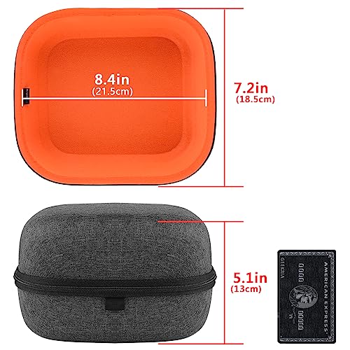 GEEKRIA Shield Headphones Case Compatible with Razer Kraken Pro V4 Pro, BlackShark V3 Pro - Image 4