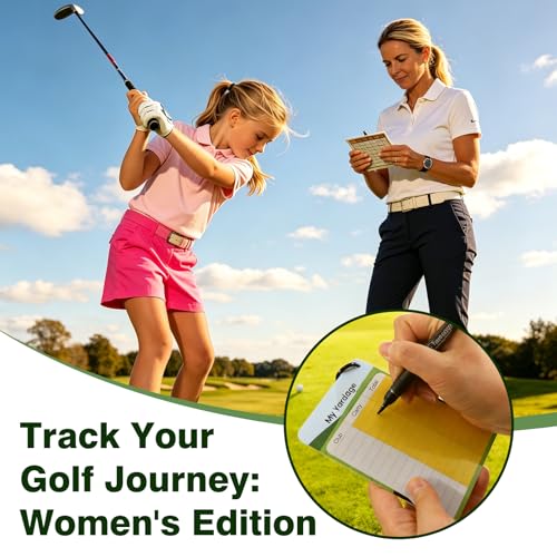 Image of 2 Pack Golf Club Distance Card, Waterproof Yardage Chart Card, Credit Card Size and Easy Carry, Quick Reference Guide with Clip, Golf Bag Accessories for Men Women Golfers | Durable、Hassle-Free、Pocket-Sized、Great Gift