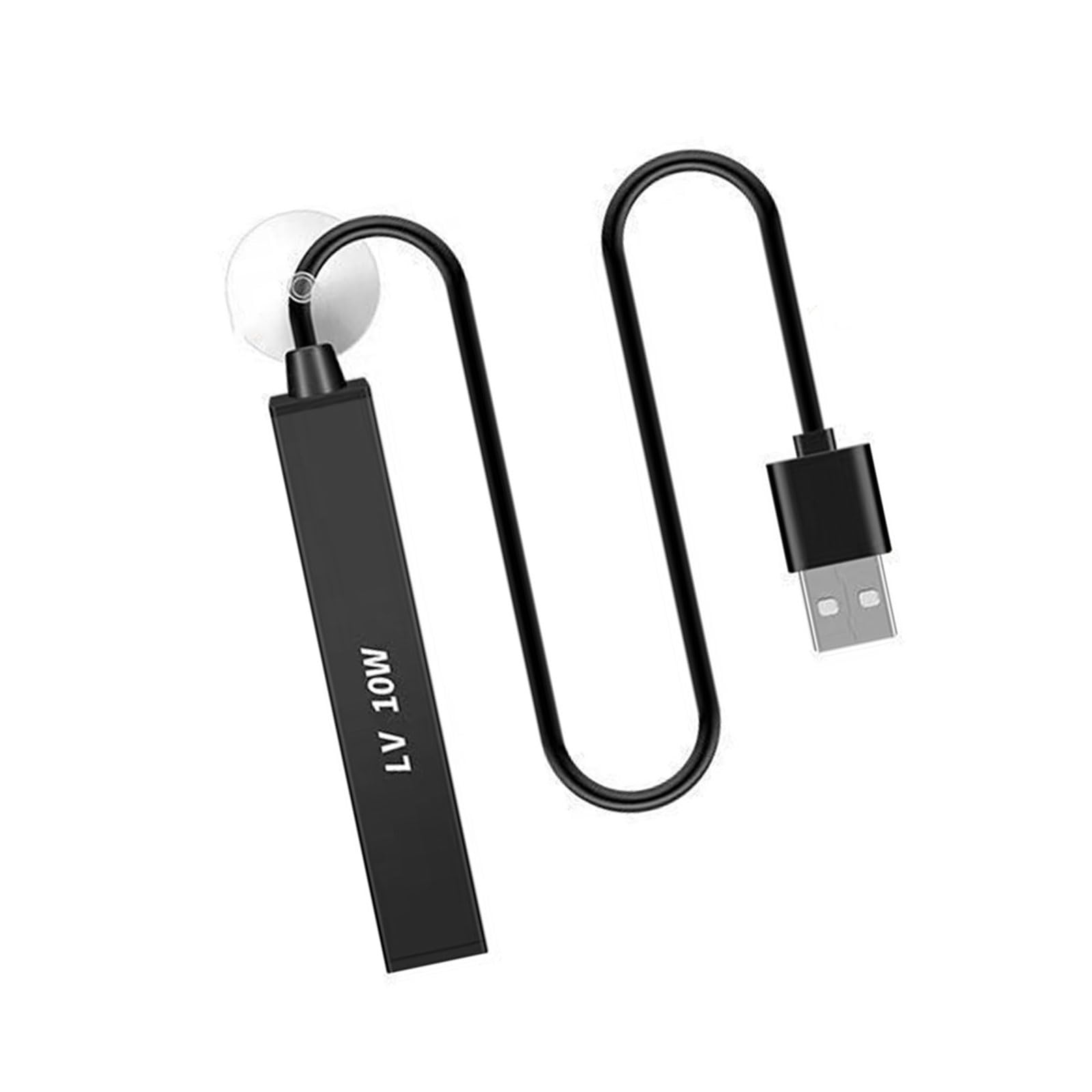 NEWFT 10w Aquarium Heater Fish Tanks Heater Thermostat Temperature Heating Rod USB