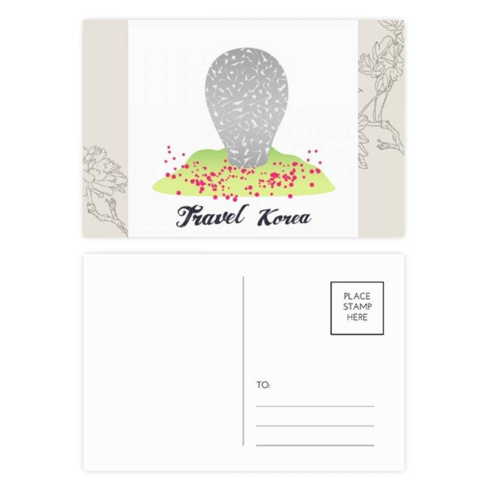 Carte postale Corée fleur DIYthinker lot de 20 pour ne plus manquer de cartes - 4