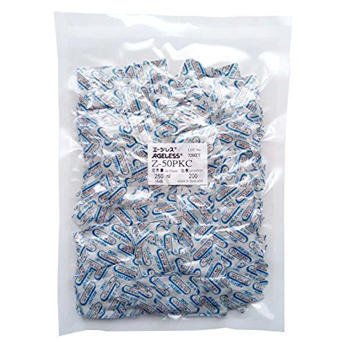 Amazon｜脱酸素剤 エージレス Z-PKCタイプ 低水分用 Z-50PKC 200個□Z