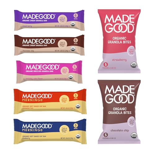 MadeGood Healthy Snacks Variety Pack 37 Count