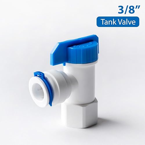 Miniatura 4 de iSpring Tanque prepresurizado T20M de 20 galones para sistemas de ósmosis inversa (RO) con 14 galones de capacidad de almacenamiento de agua, color
