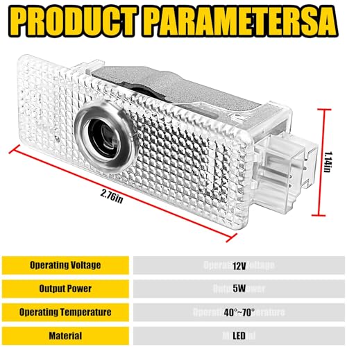 Proyector Logo Luz Puerta para Autos Series BMW miniatura 5
