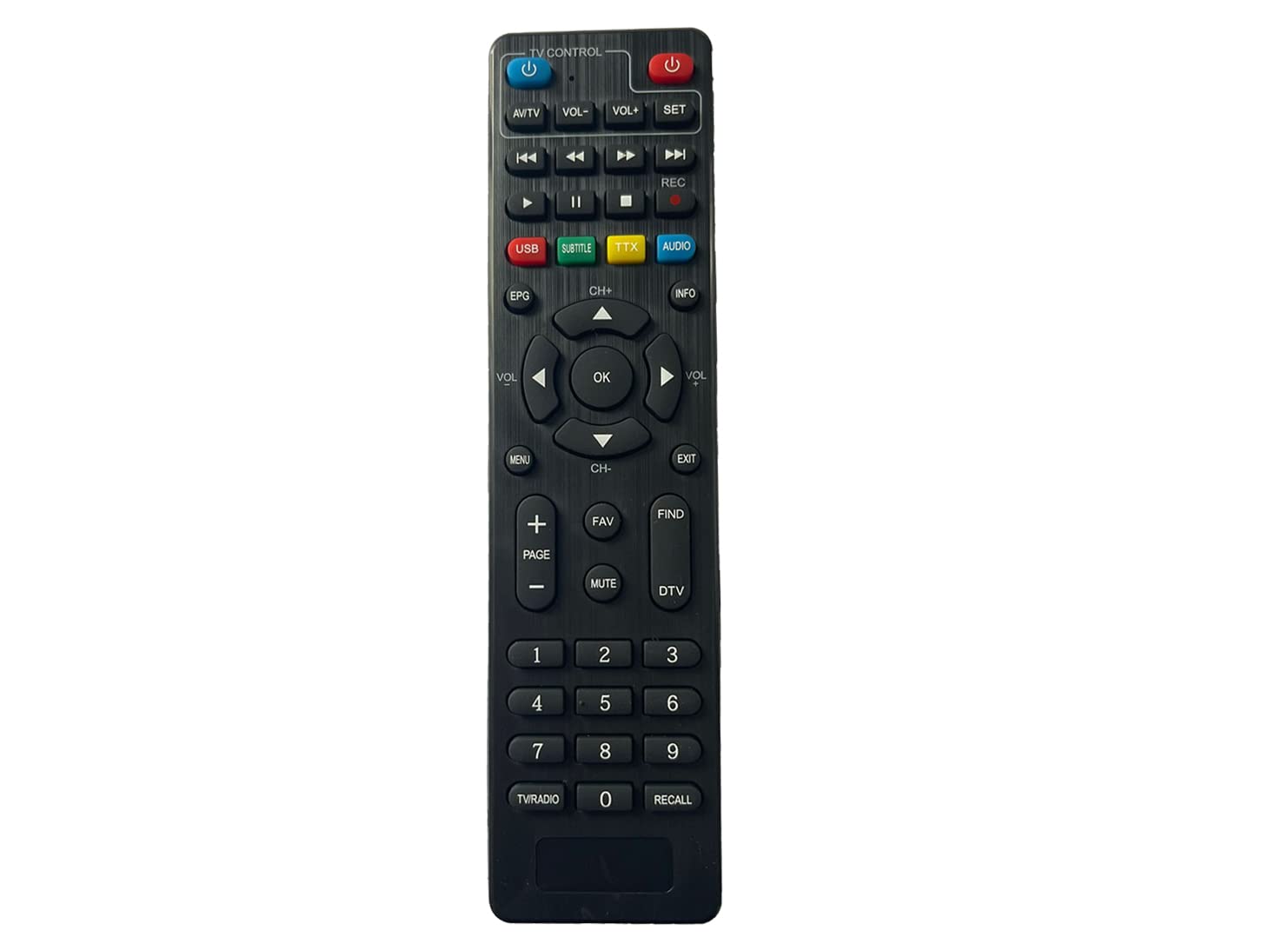 Full-HD Kabelreceiver Digital DVB-C (HDMI,Scart,USB,PVR,Display,Tasten, 2in1 Fernbedienung)
