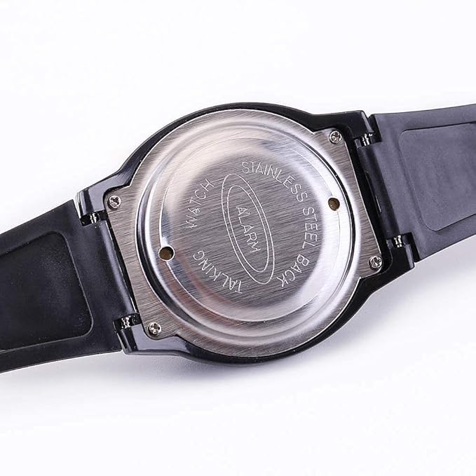 Image of MIK Digital Unisex Watch (Black Dial Black Colored Strap)
