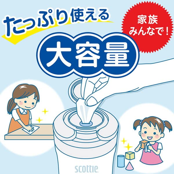 Amazon | 日本製紙クレシア(NIPPON PAPER CRECIA) スコッティ ウェット