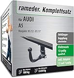 abnehmbare anhängerkupplung audi a5 sportback Passend für Ihren AUDI A5, Baujahr 03.12 - 01.17, erhalten Sie diese abnehmbare Anhängerkupplung mit 13poliger Elektrik, einer Anhängelast von 2450 kg und einer Stützlast von 100 kg.