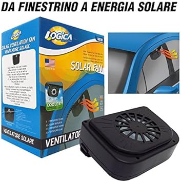 ventilatore solare per auto