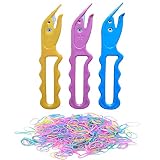 Elastic Hair Tie Cutter for Kids,3 Pcs Hair Rubber Band Cutter Remover Tool for Hair Toddler Girls 5