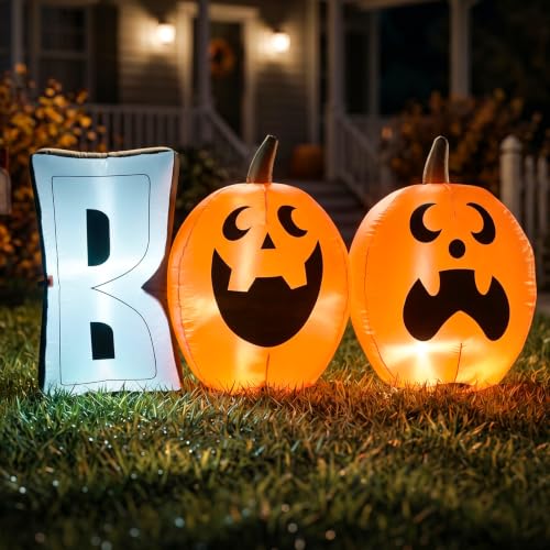 DROFELY Halloween 6ft Pumpkin Inflatable Decoration, - image 3