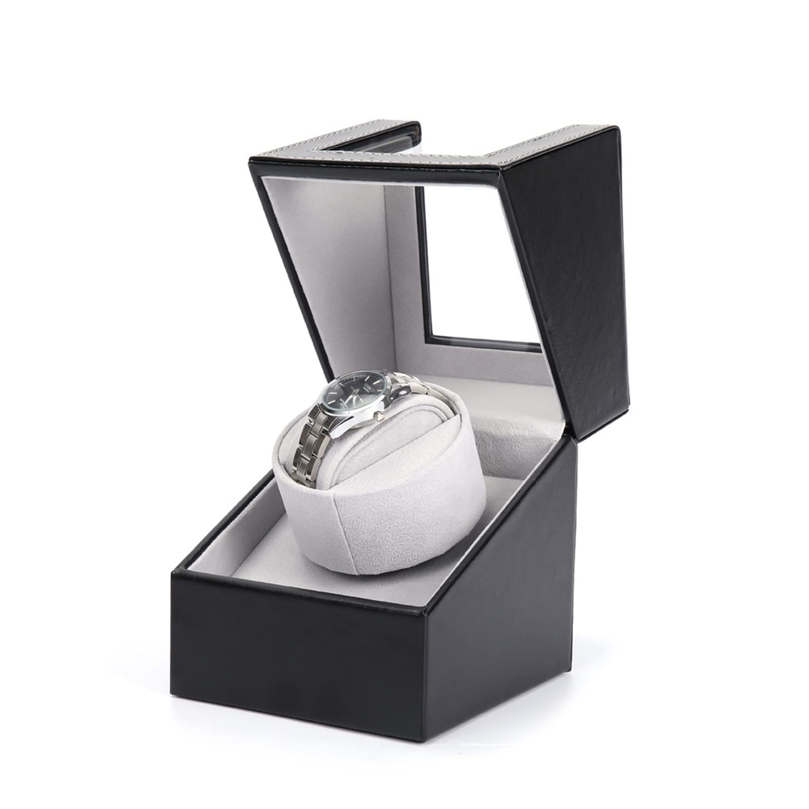 NZPOST Automatic Watch Winder Automatic Watch Shaker Winder Box Motor Box Watches Mechanism Cases Drawer Watch Storage Display Watches (W125b a)