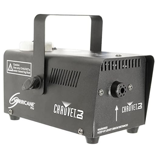Chauvet Lighting Chauvet DJ 700 Hurricane Fog Machine, BLACK (H700)