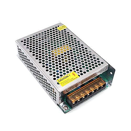 DollaTek 110V 230V AC a DC 12V 120W 10A Fuente de alimentación de Modo de Interruptor Cerrado de Voltaje Universal para cámara DCTV/Sistema de Seguridad/Tira de luz LED/Radio - imagen 2