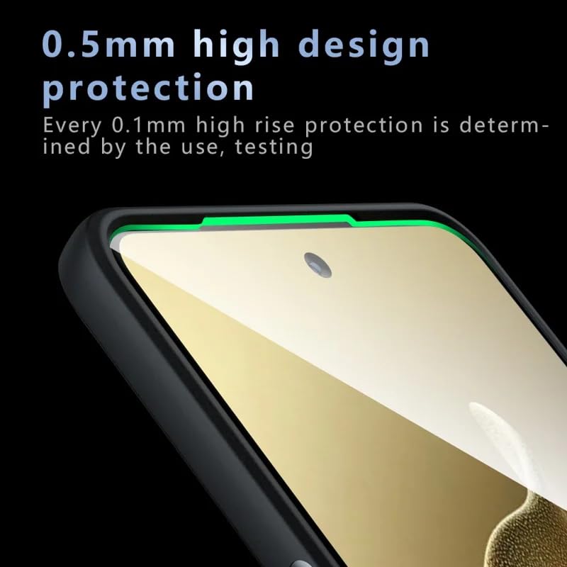 Image of Matte PC TPU Phone Case for Motorola Moto Signature, Black | Anti-Fingerprint, 2.4m Drop Protection, Camera Lens Guard, Airbag Corners, Skin-Friendly Feel