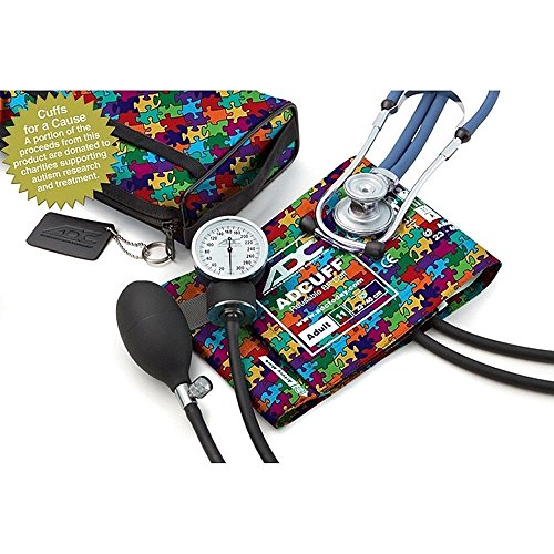 American Diagnostic Corporation Pro's Combo Ii Pocket Aneroid Kit Medium Puzzle Pieces