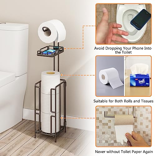 Lista de Portarrollos de pie para papel higiénico que Puedes Comprar On-line. 21 Imagen adicional